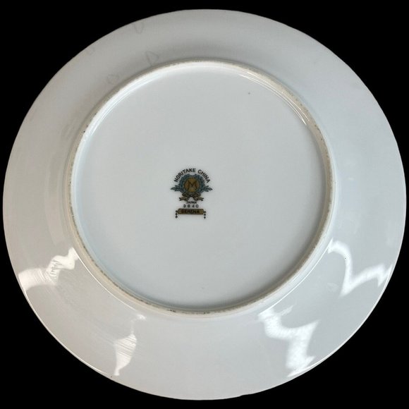 2 Vintage Noritake China Serena Salad Plates 7 5/8” Floral 3840 Made Japan Flaw - Picture 5 of 8
